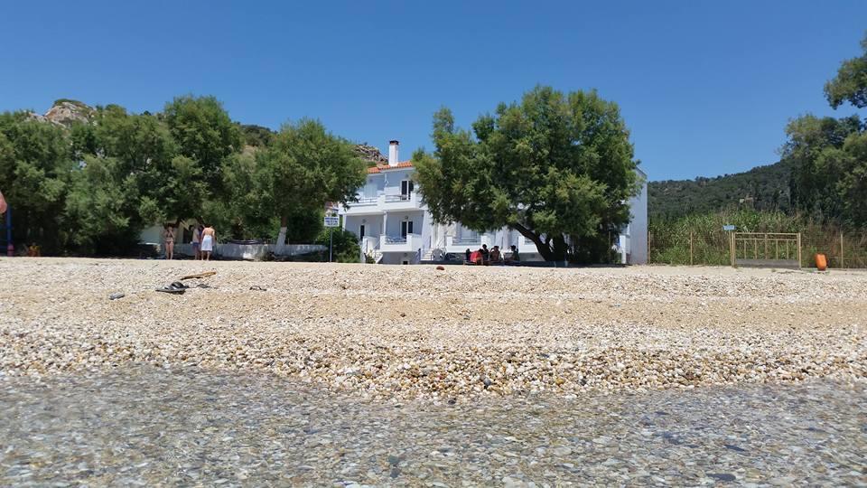 Pano Sto Kyma Studios Plomari Exterior foto