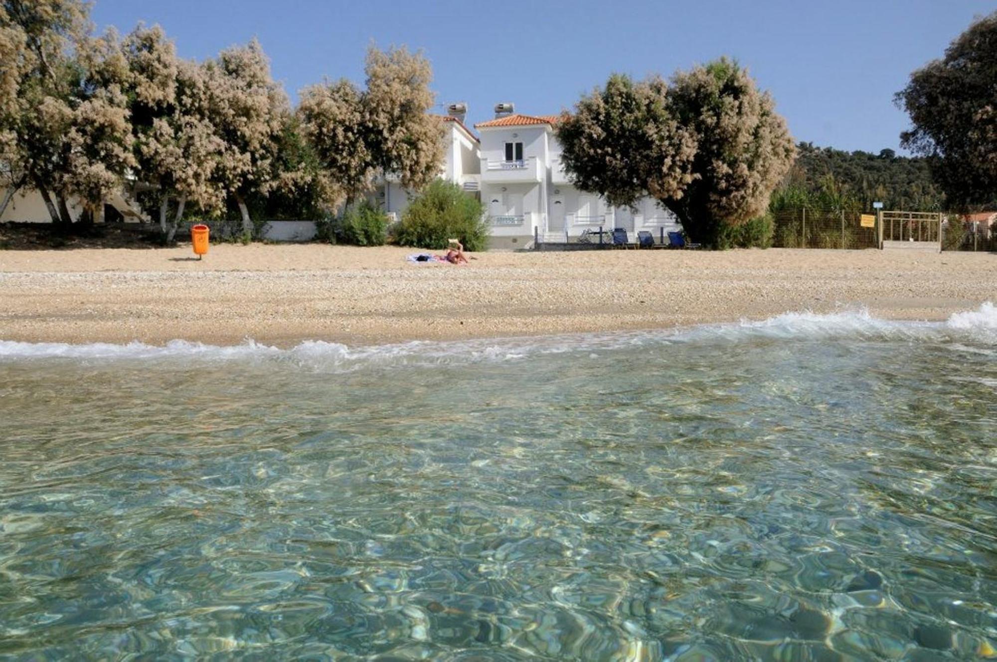 Pano Sto Kyma Studios Plomari Exterior foto