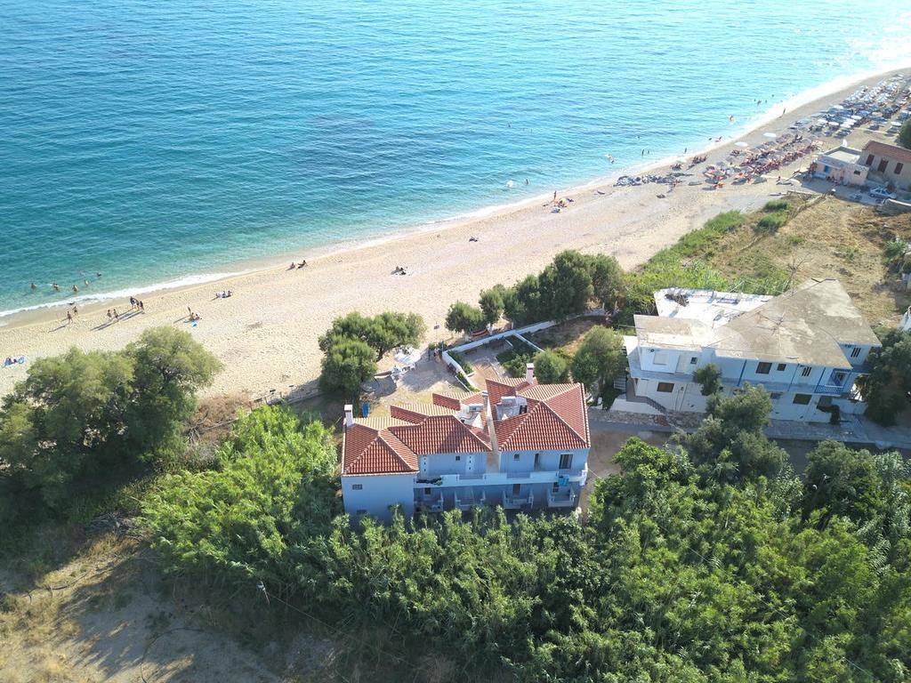 Pano Sto Kyma Studios Plomari Exterior foto